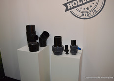 Van de Lande introduceerde op de beurs de PE100 stomplasfittingen tot SDR11 en SDR17.